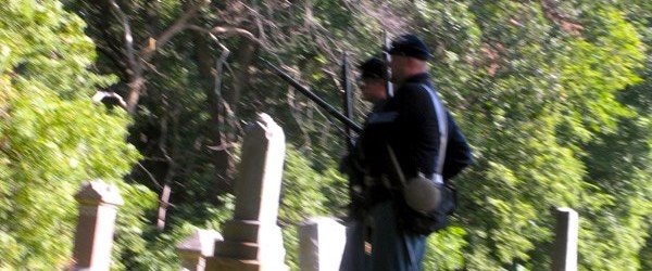 It was a somber and moving ceremony that featured the New Ulm Guard, Civil War re-enactors and Redwood Ferry soldiers who were represented by Fillmore County descendants.