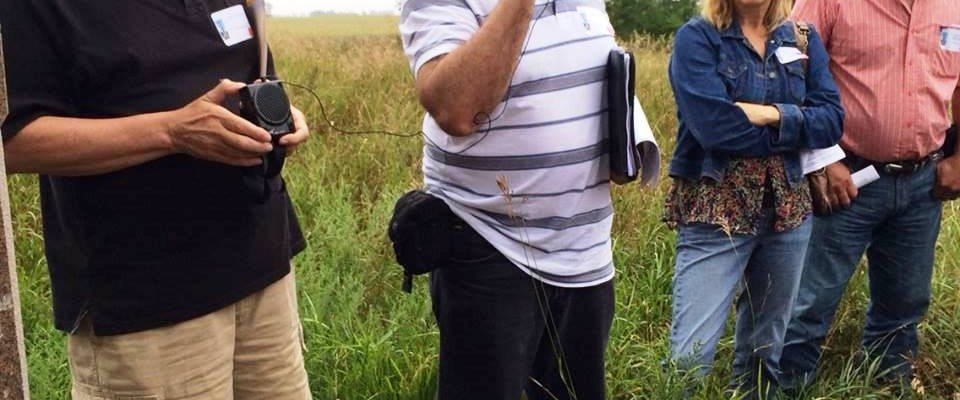 Curt Dahlin & Don Tolzmann at Keitzmann Massacre Site