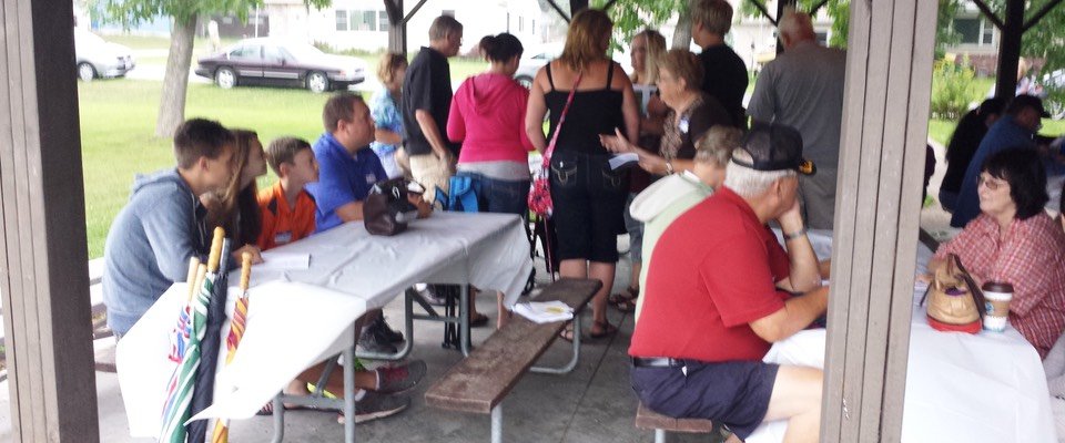 2014: Crowd waiting for events to begin